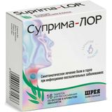 Суприма-Лор вкус эвкалипта таблетки для рассасывания 16шт Суприма-Лор вкус эвкалипта таблетки для рассасывания 16шт
