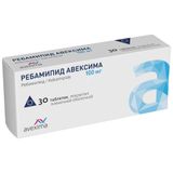 Ребамипид Авексима таблетки, покрытые пленочной оболочкой 100мг 30шт Ребамипид Авексима таблетки, покрытые пленочной оболочкой 100мг 30шт