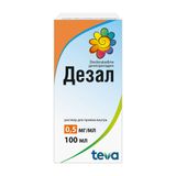 Дезал раствор для внут. прим. фл. 0,5мг/мл 100мл
