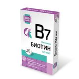 Биотин 150мкг Будь Здоров! таблетки 100мг 100шт
