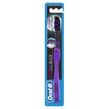 Щетка зубная средней жесткости всесторонняя чистка Black Oral-B/Орал-би