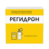 Регидрон порошок для приг. раствора для приема внутрь пак. 18,9г 20шт Регидрон порошок для приг. раствора для приема внутрь пак. 18,9г 20шт