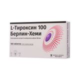 L-тироксин 100 Берлин-Хеми таблетки 100мкг 100шт
