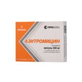 Азитромицин капсулы 500мг 3шт