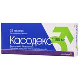 Касодекс таблетки п/о плен. 150мг 28шт Касодекс таблетки п/о плен. 150мг 28шт