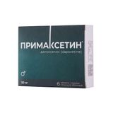 Примаксетин таблетки п/о плен. 30мг 6шт