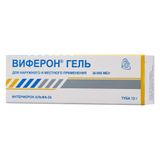 Виферон гель для наружного и местного применения 36000МЕ/г 12г Виферон гель для наружного и местного применения 36000МЕ/г 12г
