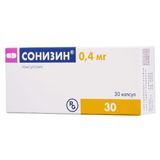 Сонизин капсулы с модиф. высвоб. 0,4мг 30шт Сонизин капсулы с модиф. высвоб. 0,4мг 30шт