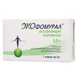 Экофомурал гранулы для приг. раствора для приема внутрь пакет 3000мг 8г Экофомурал гранулы для приг. раствора для приема внутрь пакет 3000мг 8г