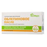 Облепиховое масло суппозитории ректальные 500мг 10шт Облепиховое масло суппозитории ректальные 500мг 10шт