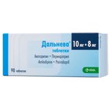 Дальнева таблетки 10мг+8мг 90шт Дальнева таблетки 10мг+8мг 90шт