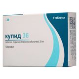 Купид 36 таблетки п/о плен. 20мг 2шт Купид 36 таблетки п/о плен. 20мг 2шт