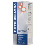 Кетоконазол Вертекс шампунь лекарственный фл. 2% 75г Кетоконазол Вертекс шампунь лекарственный фл. 2% 75г