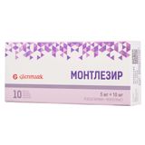 Монтлезир таблетки п/о плен. 5мг+10мг 10шт
