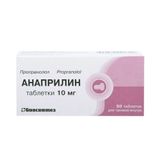 Анаприлин таблетки 10мг 50шт Анаприлин таблетки 10мг 50шт