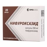 Нифуроксазид капсулы 200мг 20шт