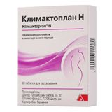 Климактоплан Н таблетки для рассасывания гомеопатические 60шт Климактоплан Н таблетки для рассасывания гомеопатические 60шт