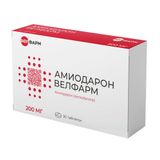 Амиодарон Велфарм таблетки 200мг 30шт Амиодарон Велфарм таблетки 200мг 30шт