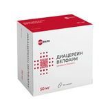 Диацереин Велфарм капсулы 50мг 100шт Диацереин Велфарм капсулы 50мг 100шт