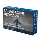Тадалафил таблетки п/о плен. 5мг 30шт Тадалафил таблетки п/о плен. 5мг 30шт