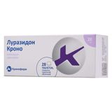 Луразидон Кроно таблетки, покрытые пленочной оболочкой 20мг 28шт