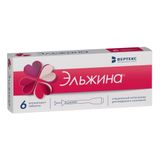 Эльжина таблетки вагинальные 65000МЕ+500мг+3мг+100мг 6шт