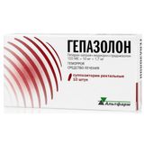 Гепазолон суппозитории ректальные 120МЕ+10мг+1,7мг 10шт