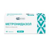 Метронидазол таблетки 250мг 40шт Метронидазол таблетки 250мг 40шт