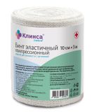 Бинт эластичный средней растяжимости Клинса 300x10см Бинт эластичный средней растяжимости Клинса 300x10см