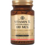 Витамин К Solgar/Солгар таблетки 100мкг 100шт