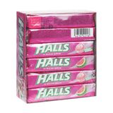 Леденцы от кашля вкус арбуза Halls/Холлс 12уп