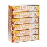 Леденцы вкус меда и лимона Halls/Холлс 25г 12уп Леденцы вкус меда и лимона Halls/Холлс 25г 12уп