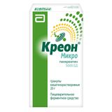 Креон Микро с мерной ложечкой гранулы кишечнорастворимые фл. 5000ЕД 20г