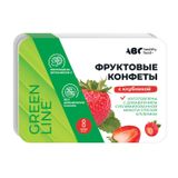 Конфеты фруктовая мякоть Клубника ABC Healthy Food 12г