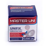 Лейкопластырь медицинский фиксирующий на тканевой основе Мастер Юни Unifix 5см х 500см Лейкопластырь медицинский фиксирующий на тканевой основе Мастер Юни Unifix 5см х 500см