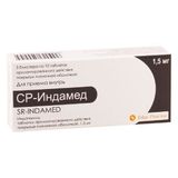 Индамед-СР таблетки пролонгированного действия п/о плен. 1,5мг 30шт Индамед-СР таблетки пролонгированного действия п/о плен. 1,5мг 30шт