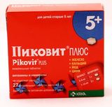 Пиковит Плюс таблетки жевательные 27шт