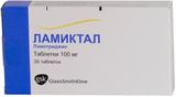 Ламиктал таблетки 100мг 30шт Ламиктал таблетки 100мг 30шт