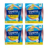 4Х Тампоны гигиенические с аппликатором Regular Compak Pearl Tampax/Тампакс 16шт 4Х Тампоны гигиенические с аппликатором Regular Compak Pearl Tampax/Тампакс 16шт
