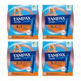 4Х Тампоны гигиенические с аппликатором Super Plus Compak Pearl Tampax/Тампакс 16шт 4Х Тампоны гигиенические с аппликатором Super Plus Compak Pearl Tampax/Тампакс 16шт