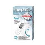 Пластырь для чувствительной кожи с серебряной подушечкой Sensi Silkopast/Силкопласт 20шт Пластырь для чувствительной кожи с серебряной подушечкой Sensi Silkopast/Силкопласт 20шт
