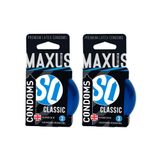 2Х Презервативы классические гладкие Classic Maxus/Максус 3шт
