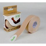 Тейп кинезиологическая на хлопковой основе в рулоне бежевый SFM-Plaster 2,5см х 500см Тейп кинезиологическая на хлопковой основе в рулоне бежевый SFM-Plaster 2,5см х 500см