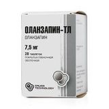 Оланзапин-ТЛ таблетки п/о плен. 7,5мг 28шт