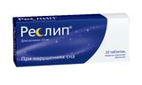 Реслип таблетки п/о плен. 15мг 10шт Реслип таблетки п/о плен. 15мг 10шт