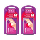 2Х Пластырь мозольный гидроколлоидный от влажных мозолей Foot Expert/Фут Эксперт 4,4х6,9см 5шт 2Х Пластырь мозольный гидроколлоидный от влажных мозолей Foot Expert/Фут Эксперт 4,4х6,9см 5шт