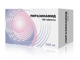 Пиразинамид таблетки 500мг 100шт