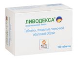 Ливодекса таблетки п.п.о. 300мг 100 шт. Ливодекса таблетки п.п.о. 300мг 100 шт.