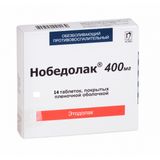 Нобедолак таблетки п/о плен. 400мг 14шт