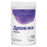 Пивные дрожжи натуральные Эко-Мон Vitateka/Витатека таблетки 0,45г 100шт Пивные дрожжи натуральные Эко-Мон Vitateka/Витатека таблетки 0,45г 100шт